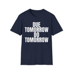 DUE TOMMOROW DO TOMORROW