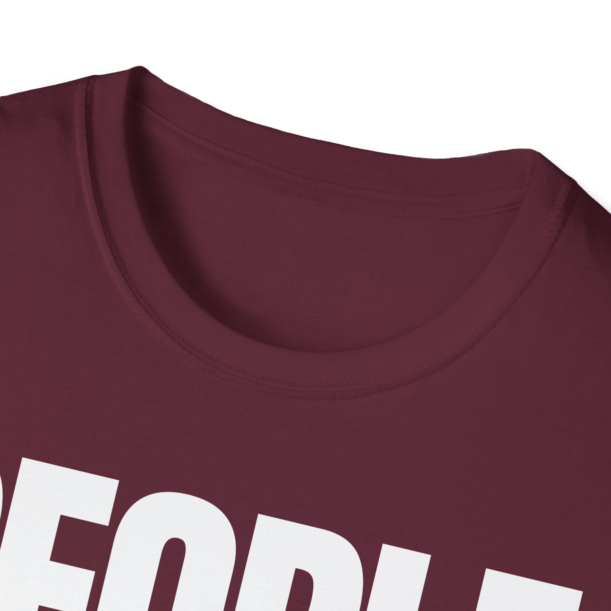 PEOPLE NO THANKS T-SHIRT