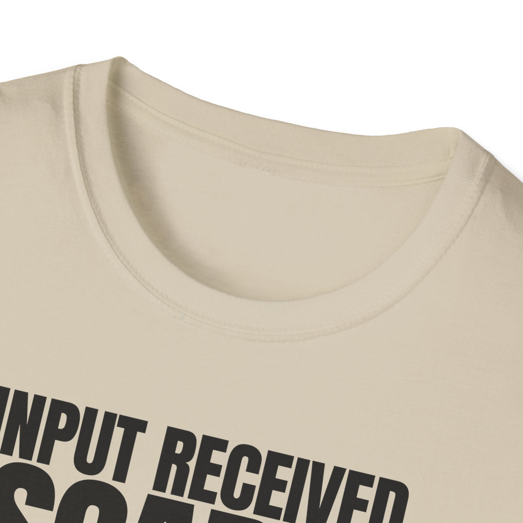 INPUT RECIVED DISCARDED T-SHIRT