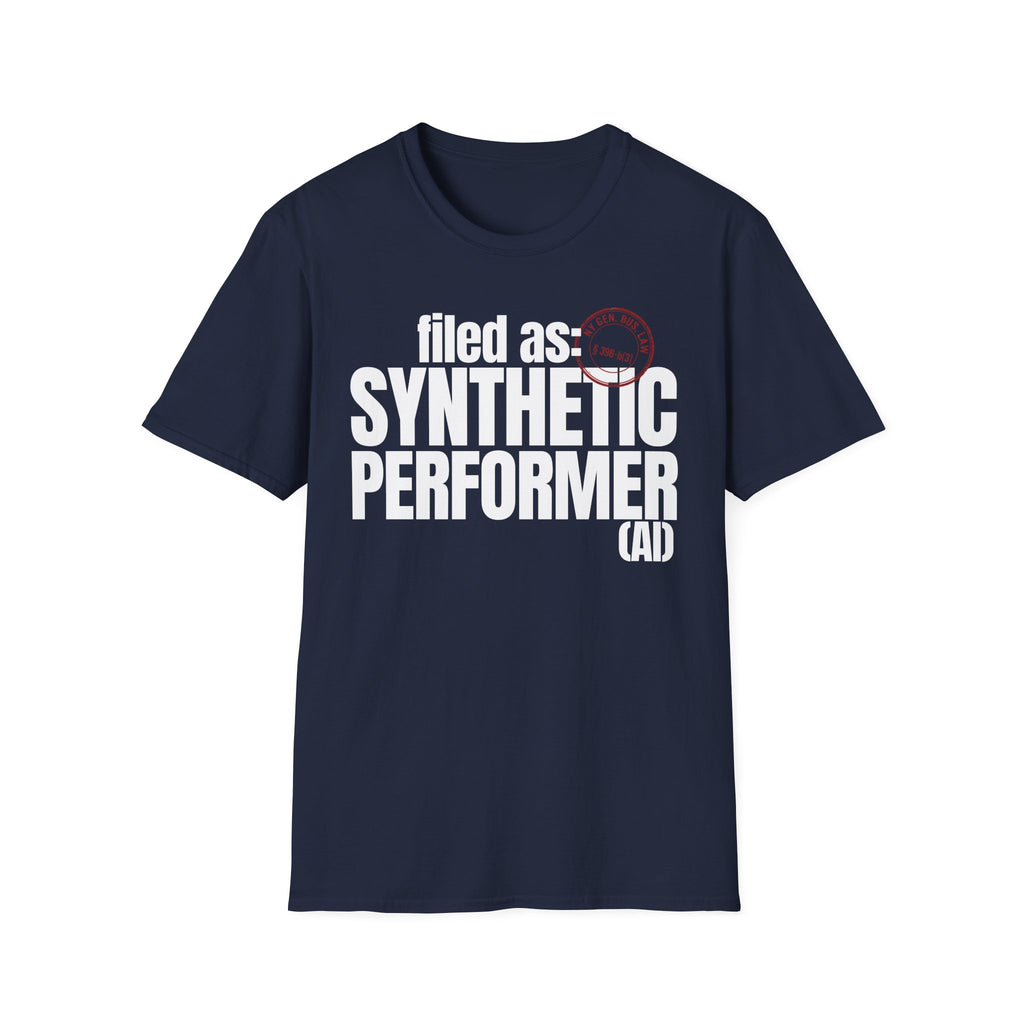 filed as: SYNTHETIC PERFORMER (AI) (with stamp)