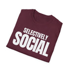 SELECTIVELY SOCIAL T-SHIRT