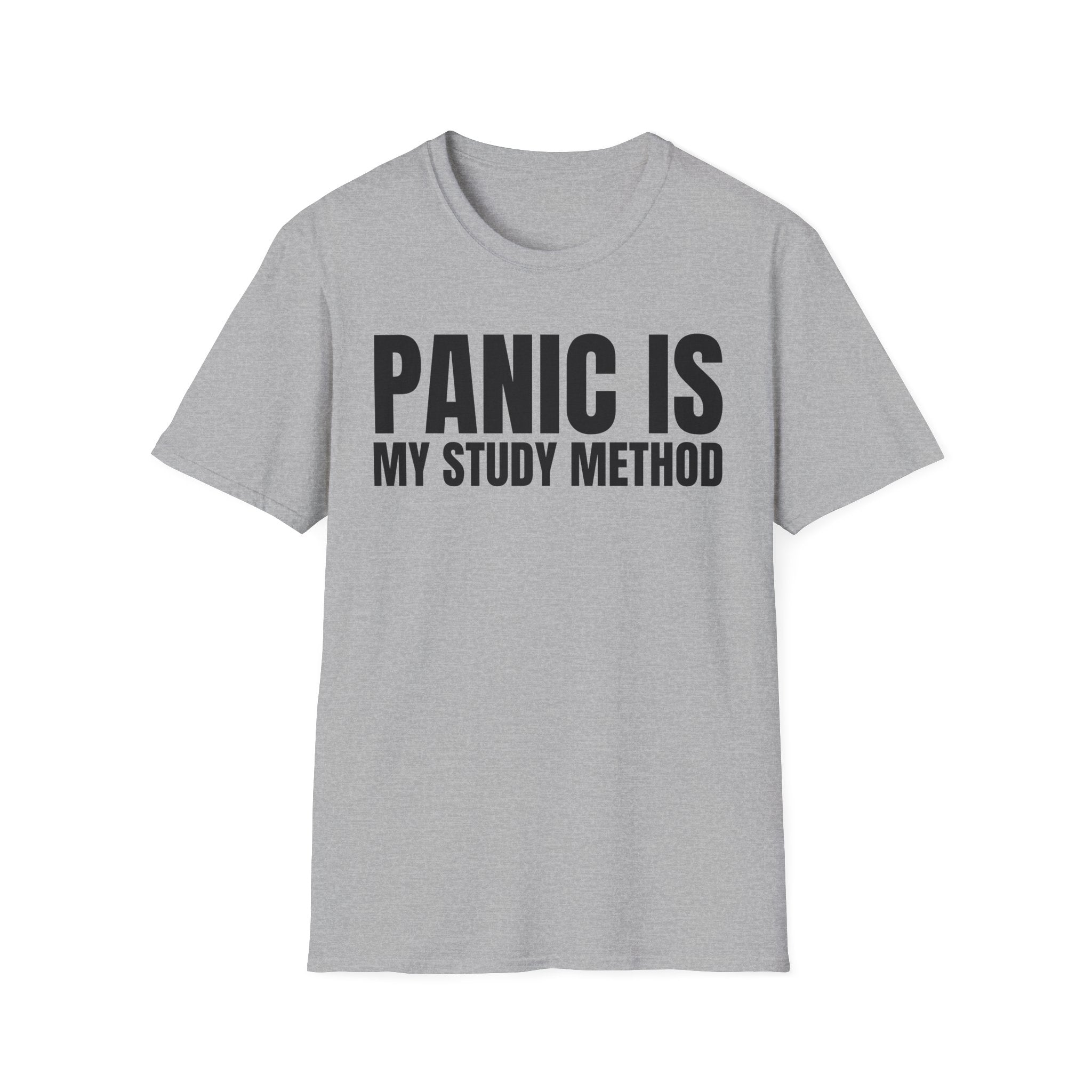 PANIC IS MY STUDY METHOD