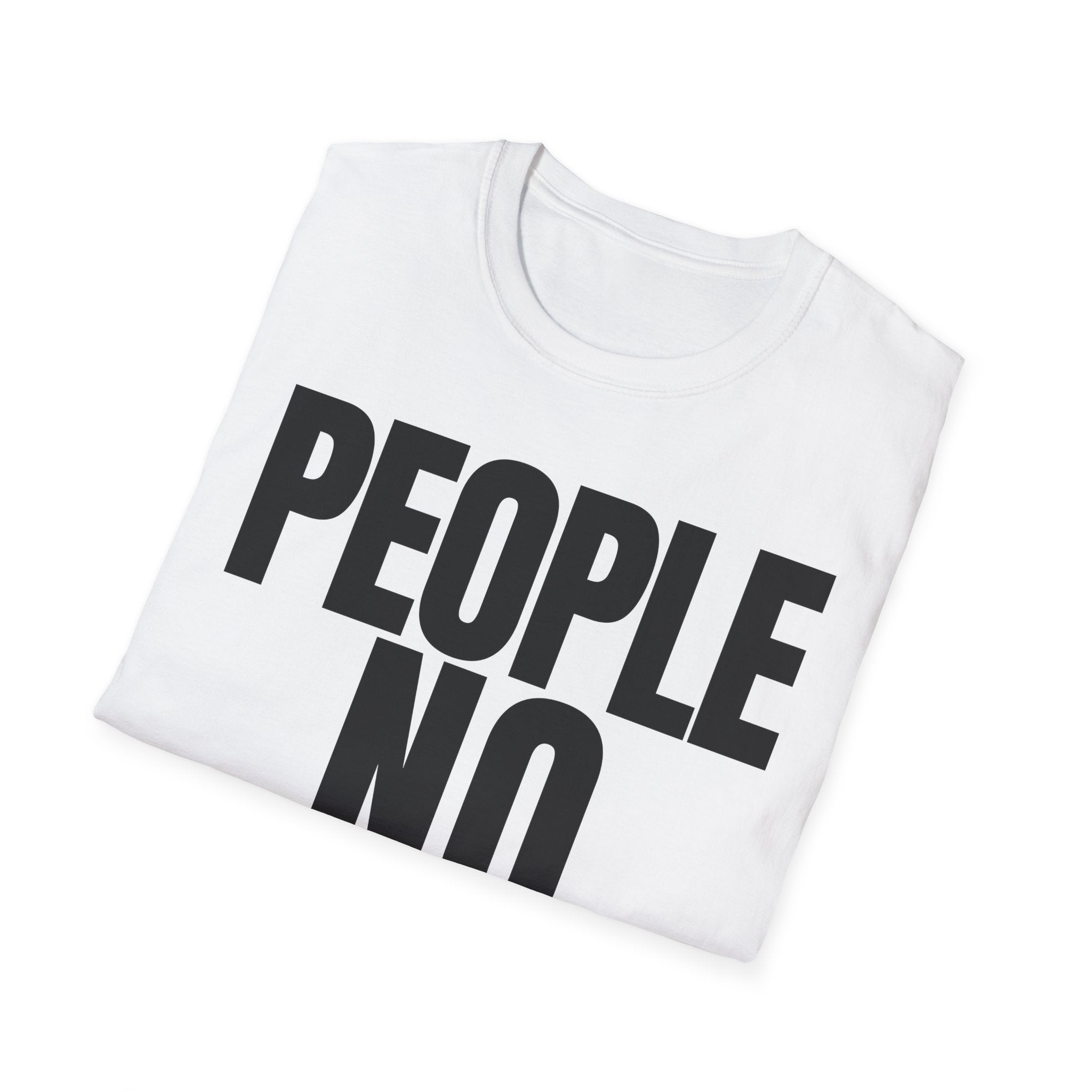 PEOPLE NO THANKS T-SHIRT