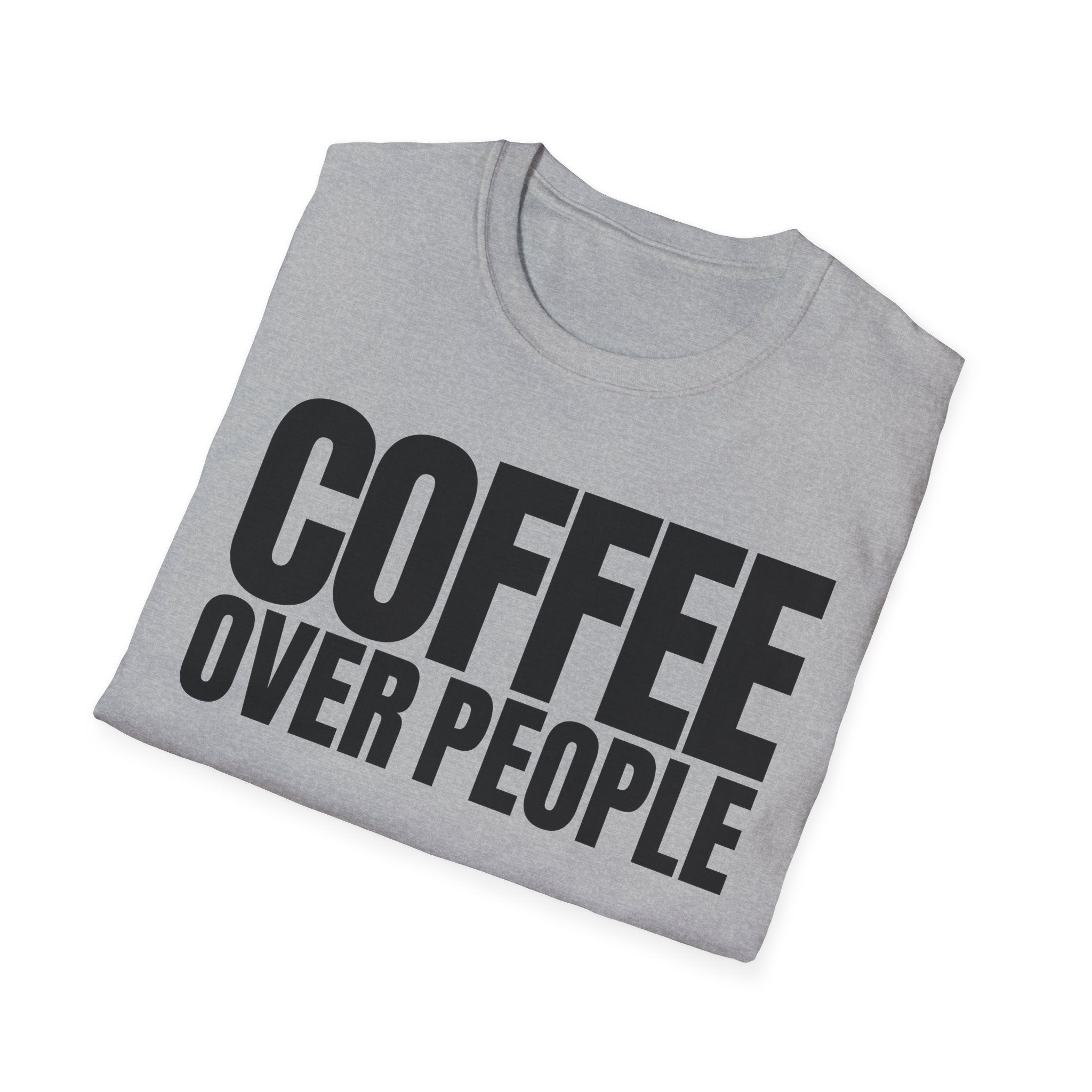 COFFEE OVER PEOPLE T-SHIRT