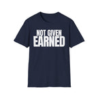 NOT GIVEN EARNED T-SHIRT