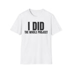 I DID THE WHOLE PROJECT