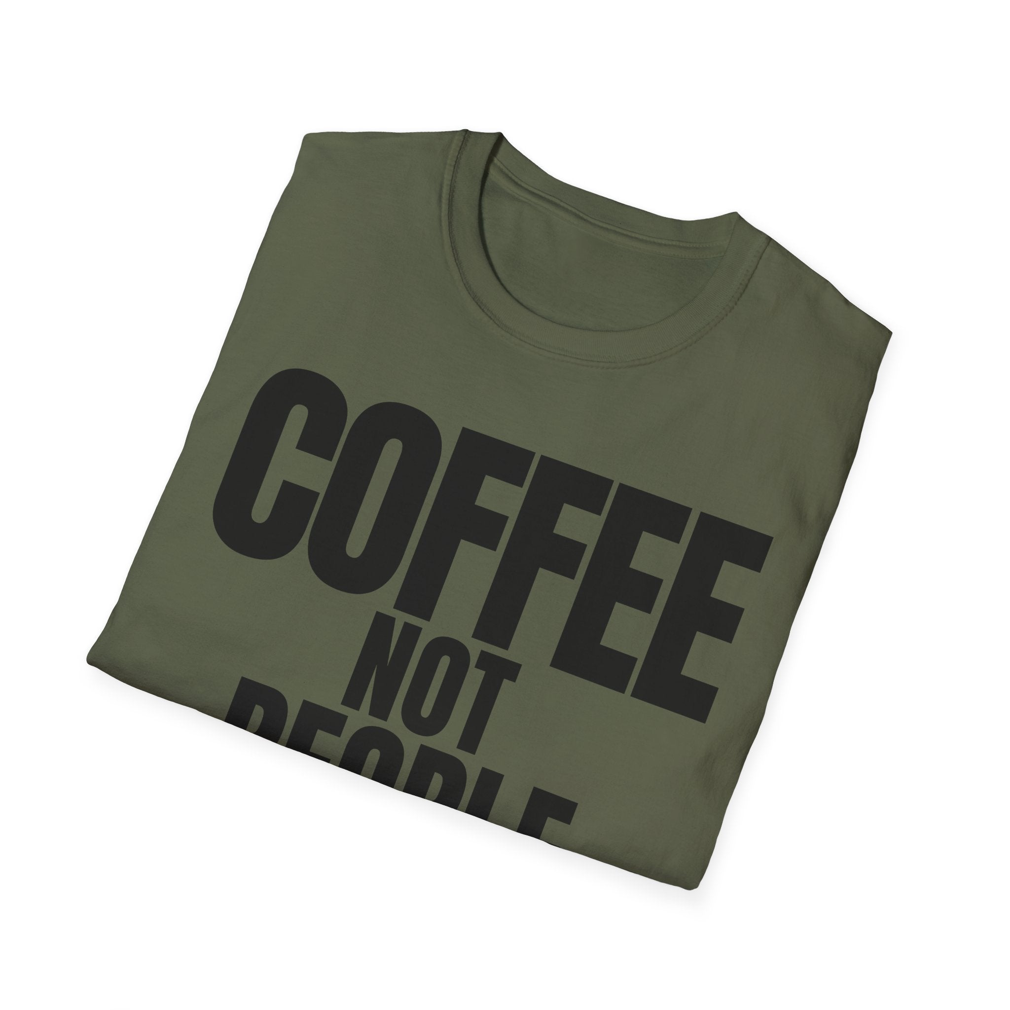 COFFEE NOT PEOPLE T-SHIRT