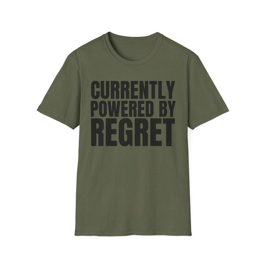 CURRENTLY POWERED BY REGRET