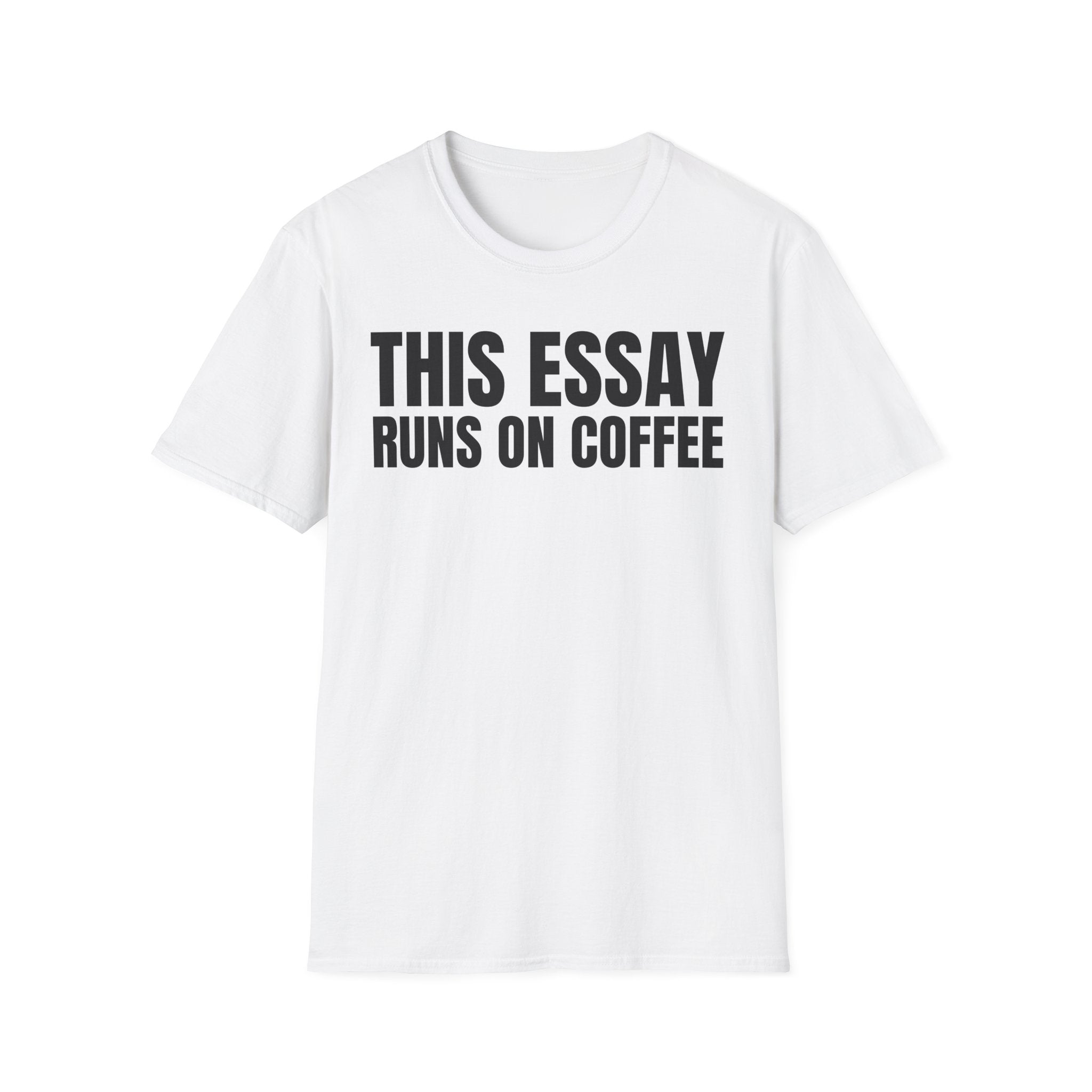 THIS ESSAY RUNS ON COFFEE
