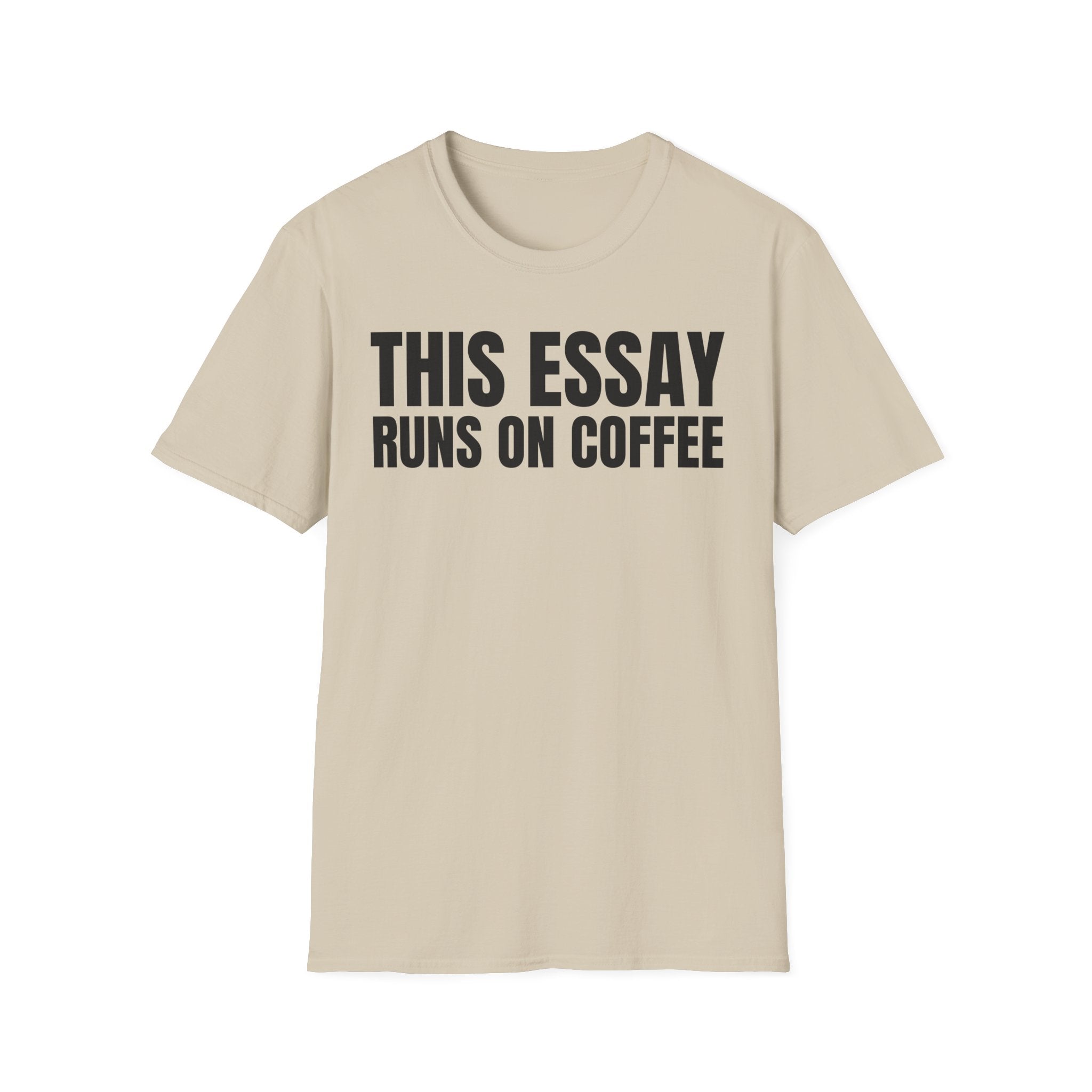 THIS ESSAY RUNS ON COFFEE