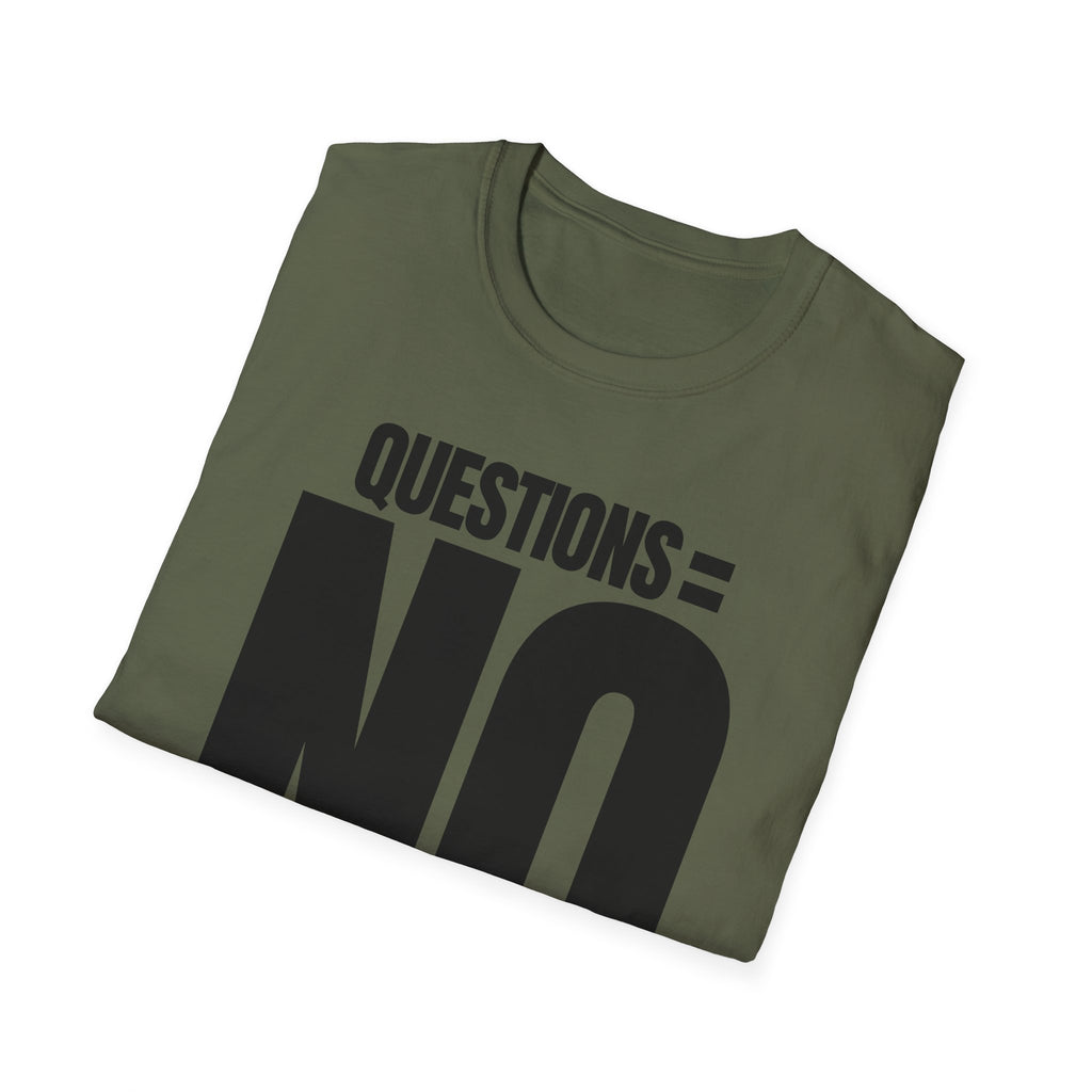 QUESTIONS = NO T-SHIRT