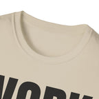 WORK OVER TALK T-SHIRT