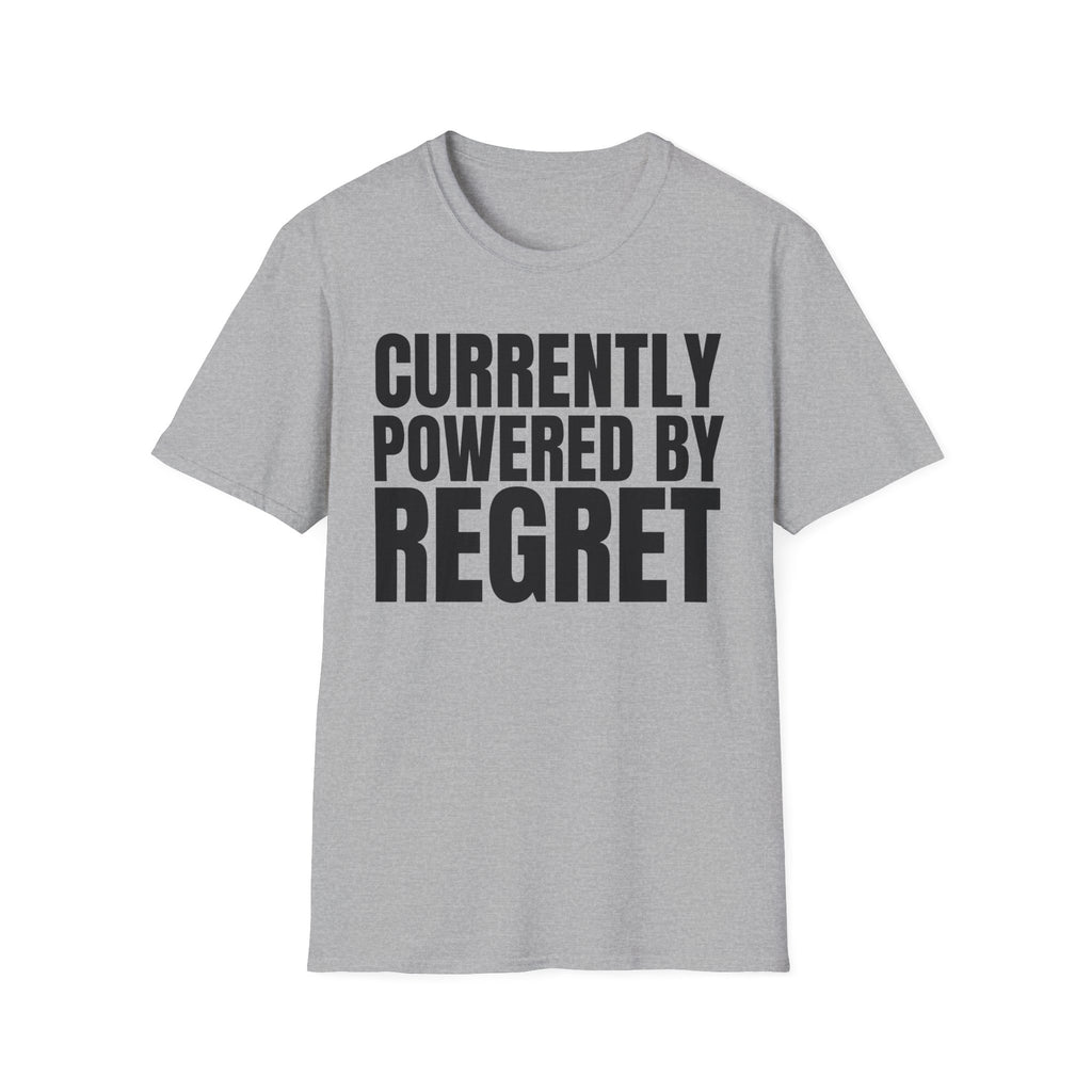 CURRENTLY POWERED BY REGRET