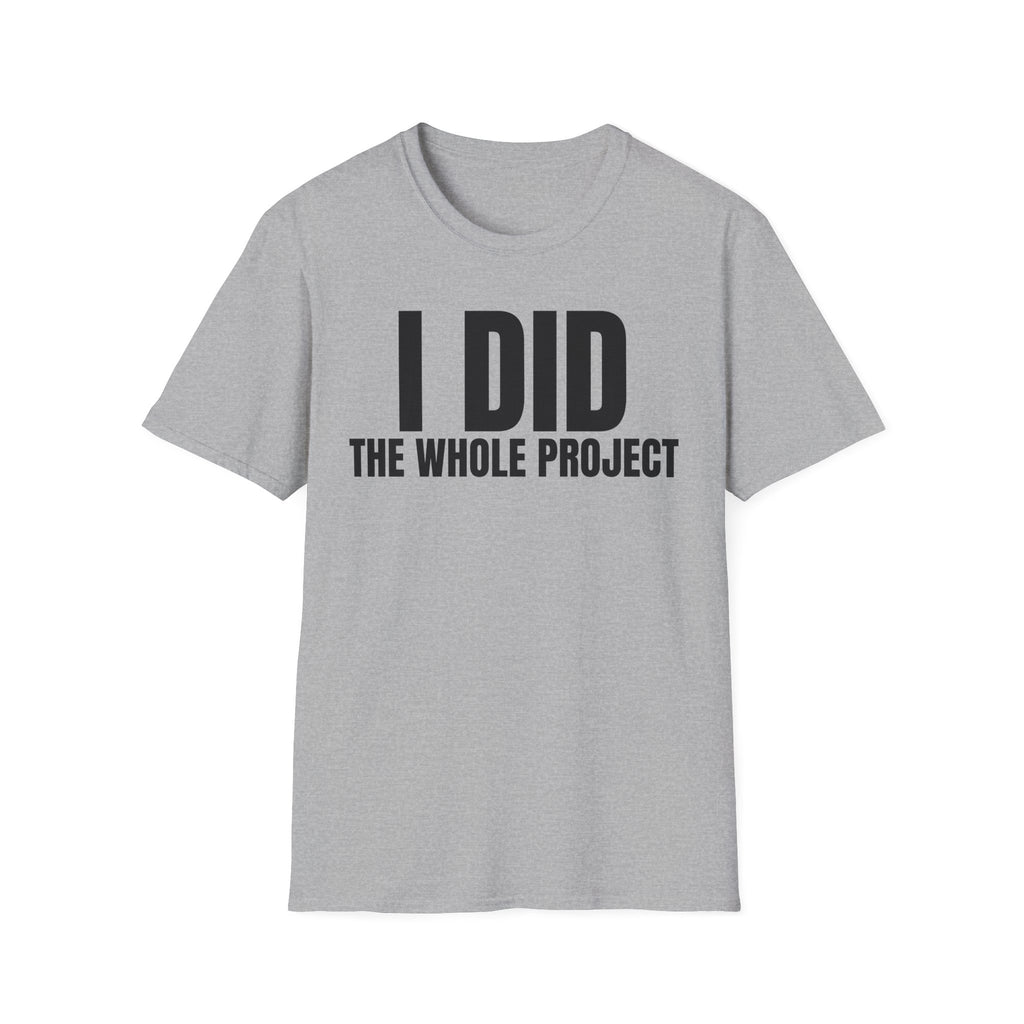 I DID THE WHOLE PROJECT