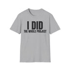 I DID THE WHOLE PROJECT