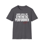 public notice:(AI) SYNTHETIC PERFORMER (with stamp)