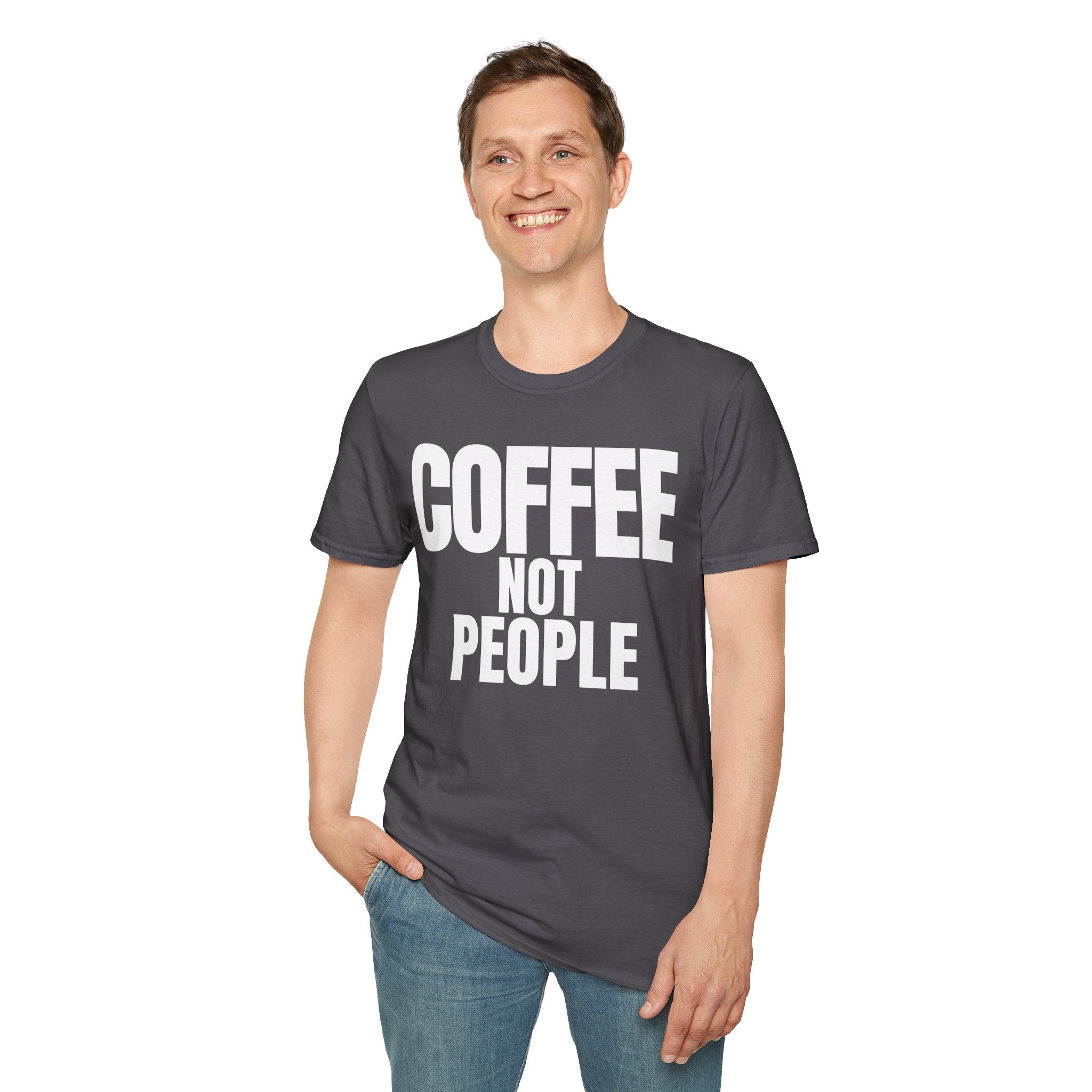 COFFEE NOT PEOPLE T-SHIRT
