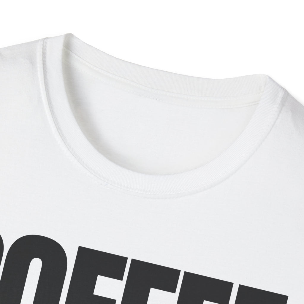 COFFE FIRST DON'T TALK T-SHIRT
