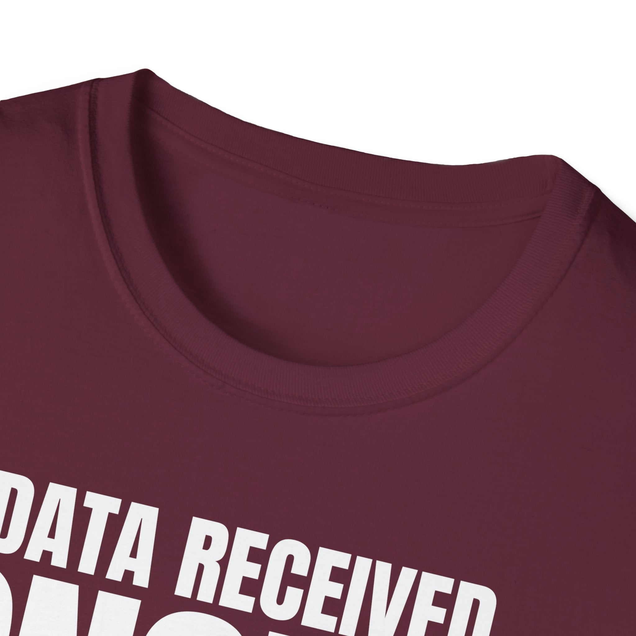 DATA RECEIVED IGNORED T-SHIRT