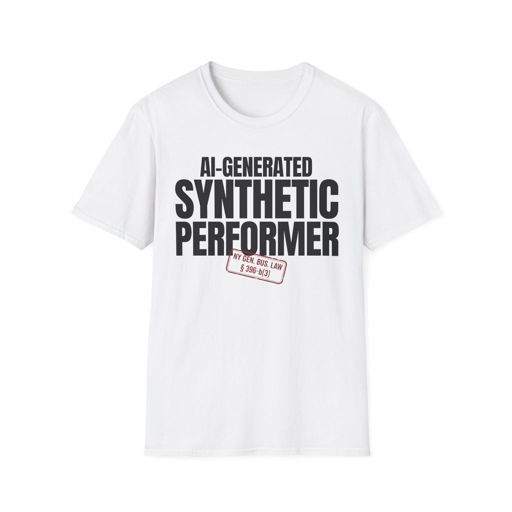 AI-GENERATED SYNTHETIC PERFORMER (with stamp)