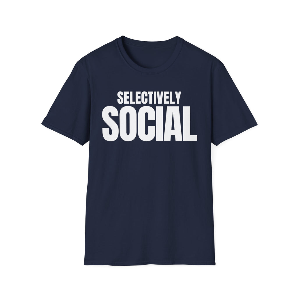 SELECTIVELY SOCIAL T-SHIRT