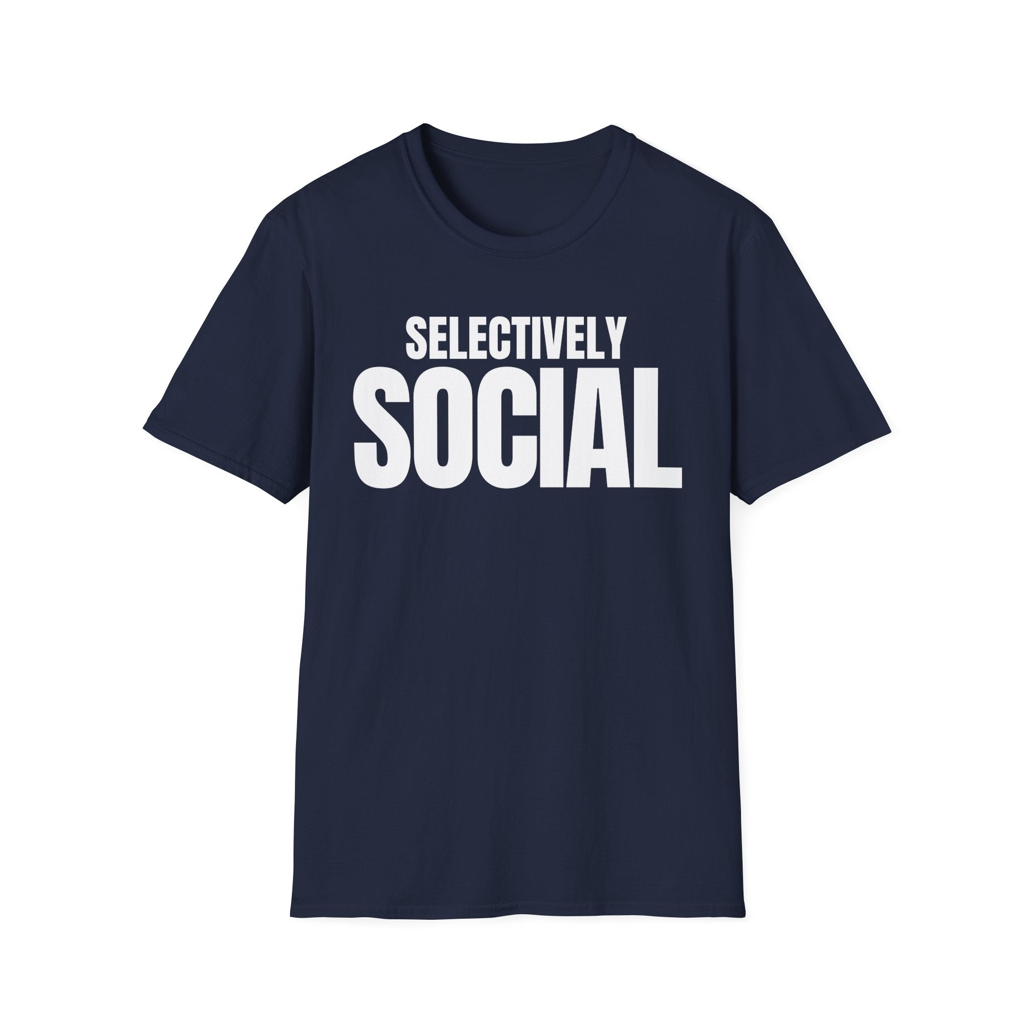 SELECTIVELY SOCIAL T-SHIRT