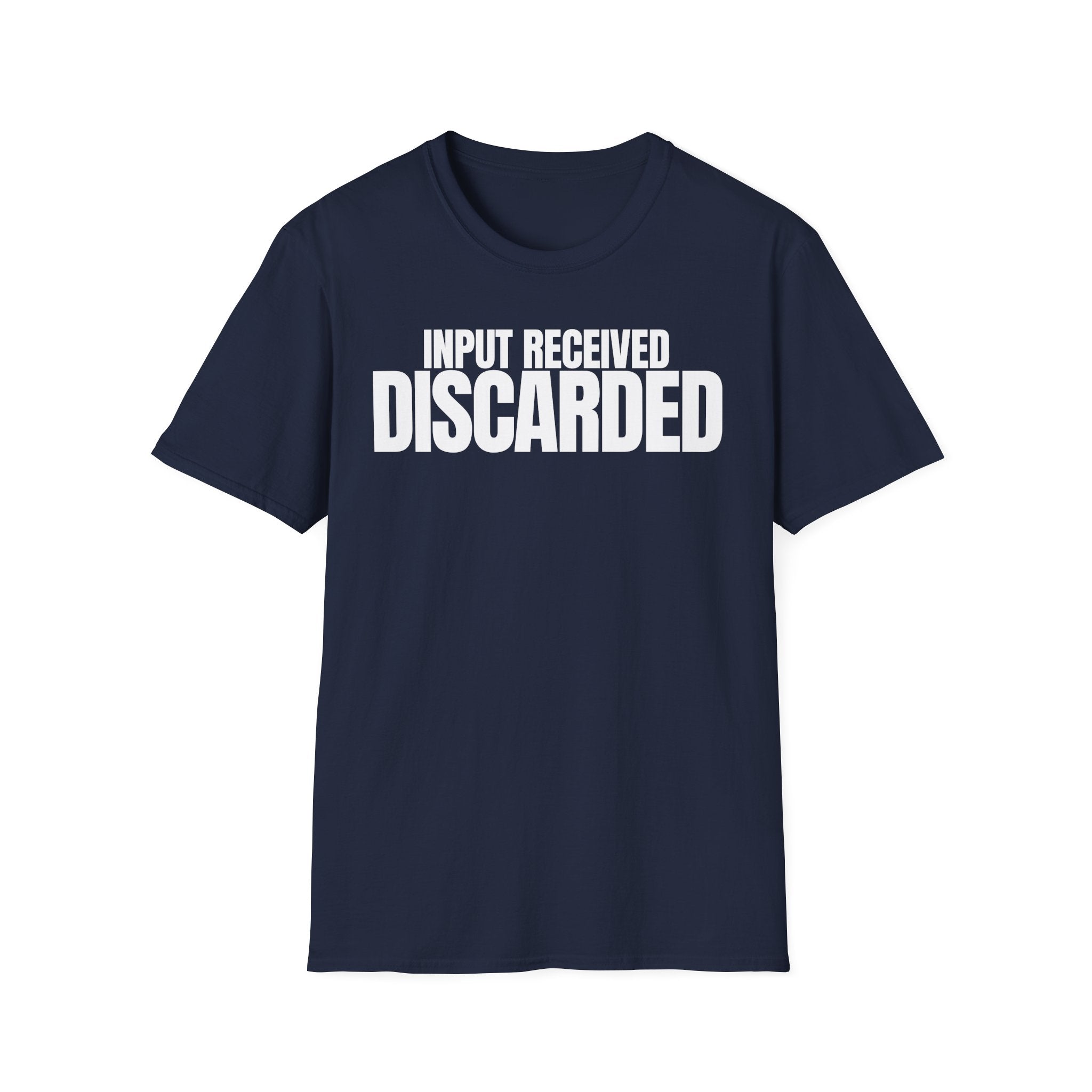 INPUT RECIVED DISCARDED T-SHIRT