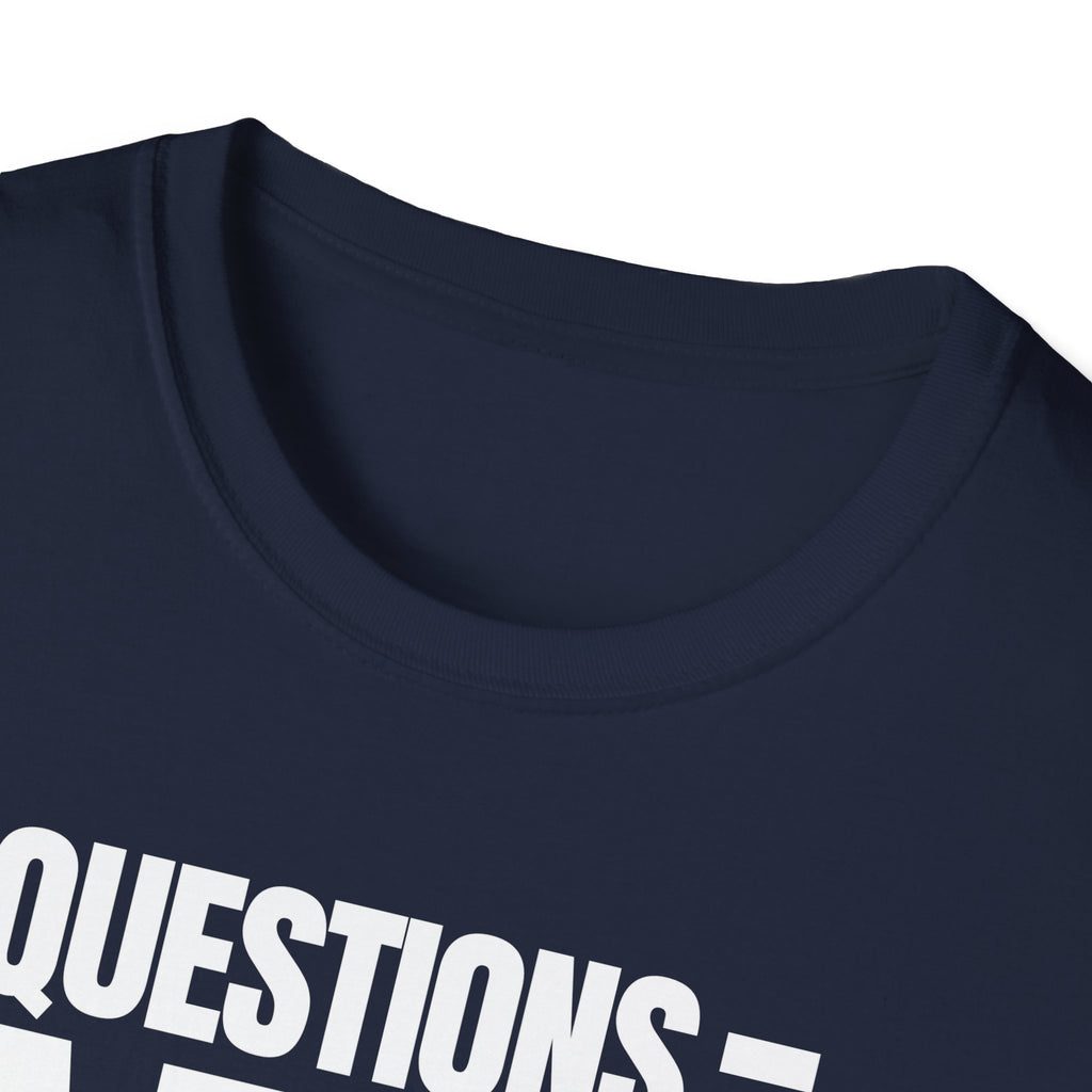 QUESTIONS = NO T-SHIRT