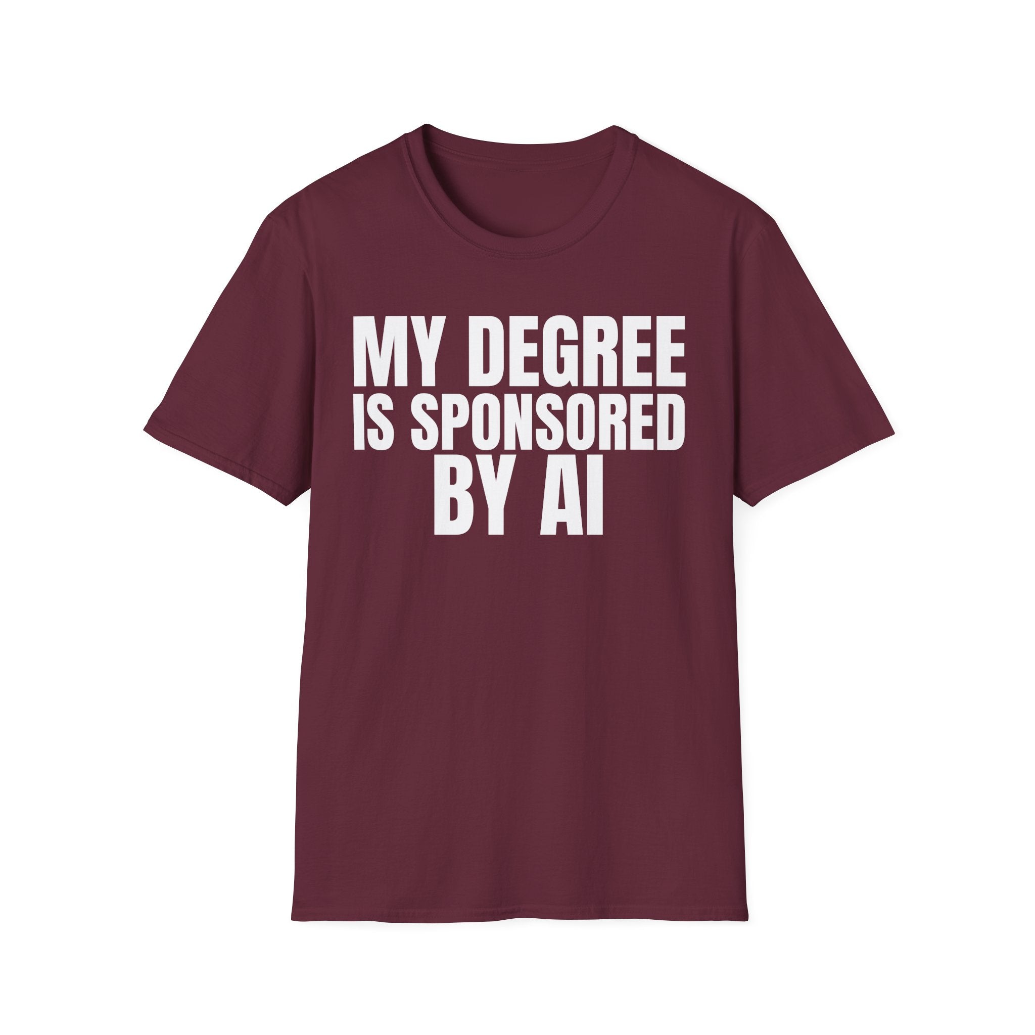 MY DEGREE IS SPONSORED BY AI
