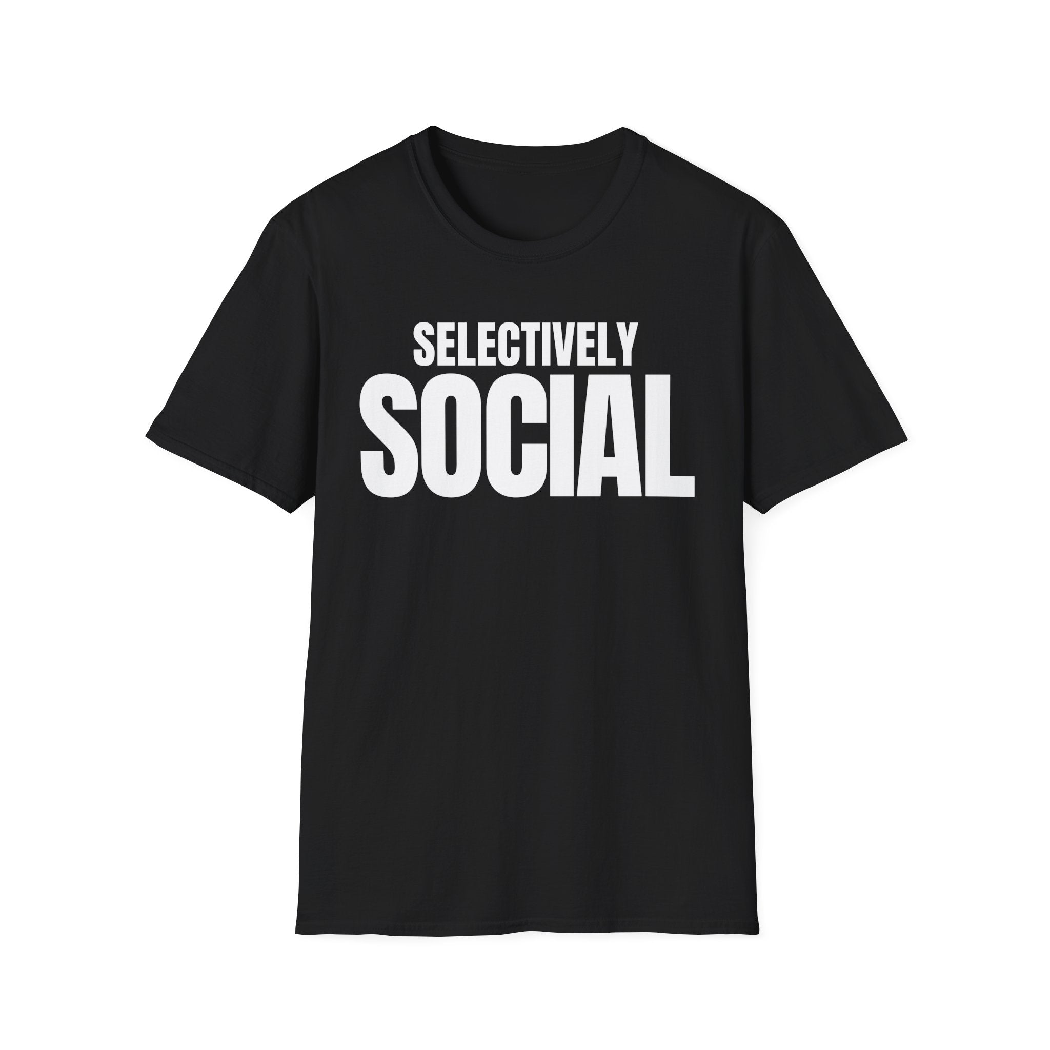 SELECTIVELY SOCIAL T-SHIRT