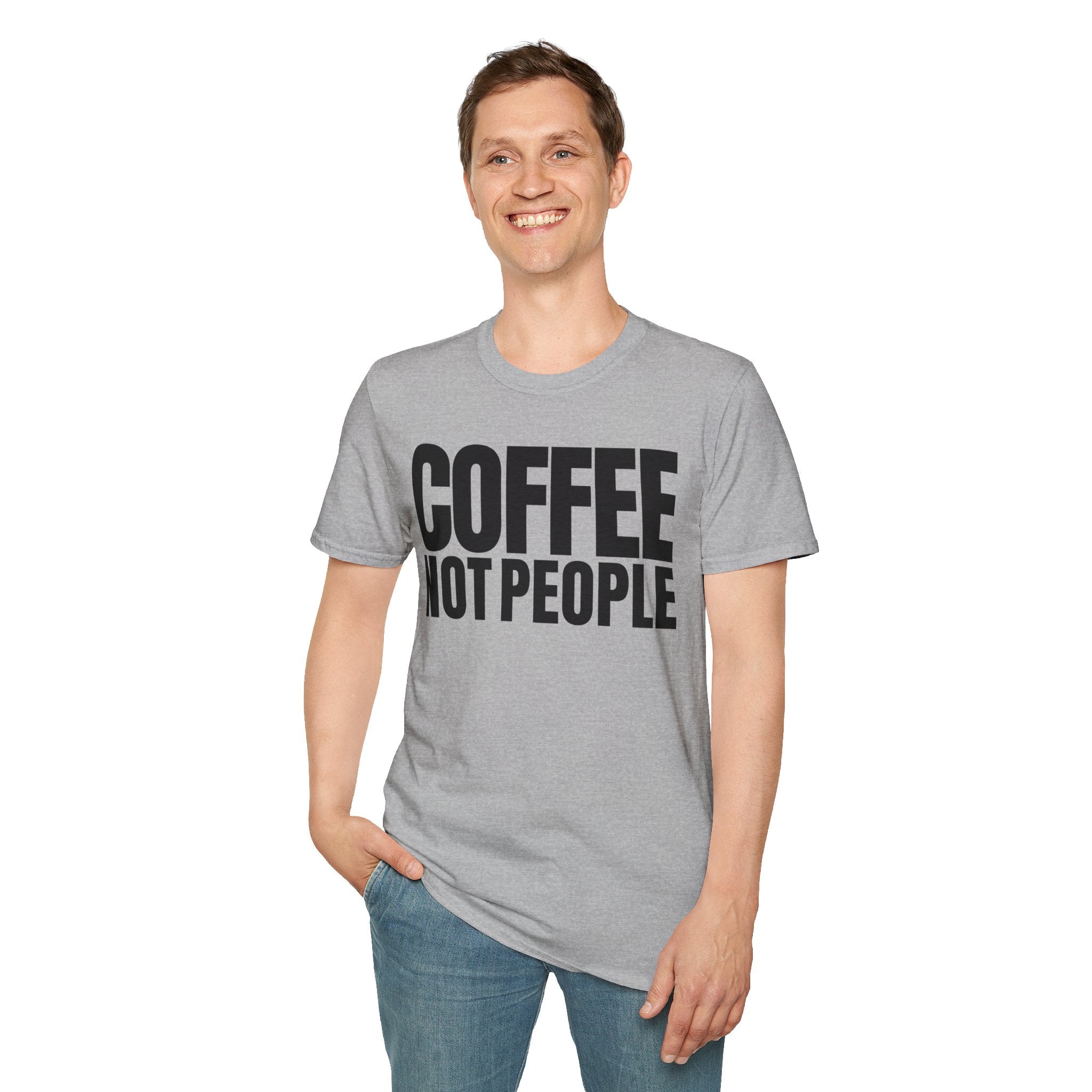 COFFEE NOT PEOPLE T-SHIRT