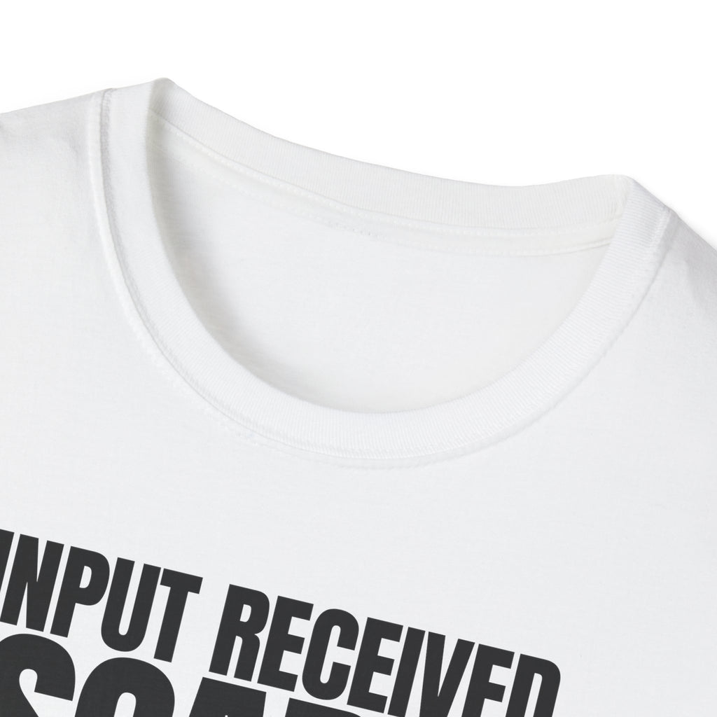 INPUT RECIVED DISCARDED T-SHIRT