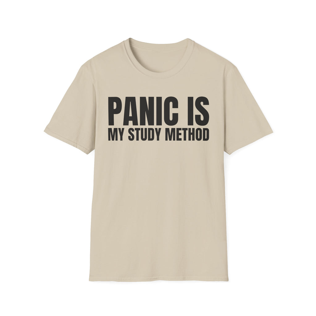 PANIC IS MY STUDY METHOD