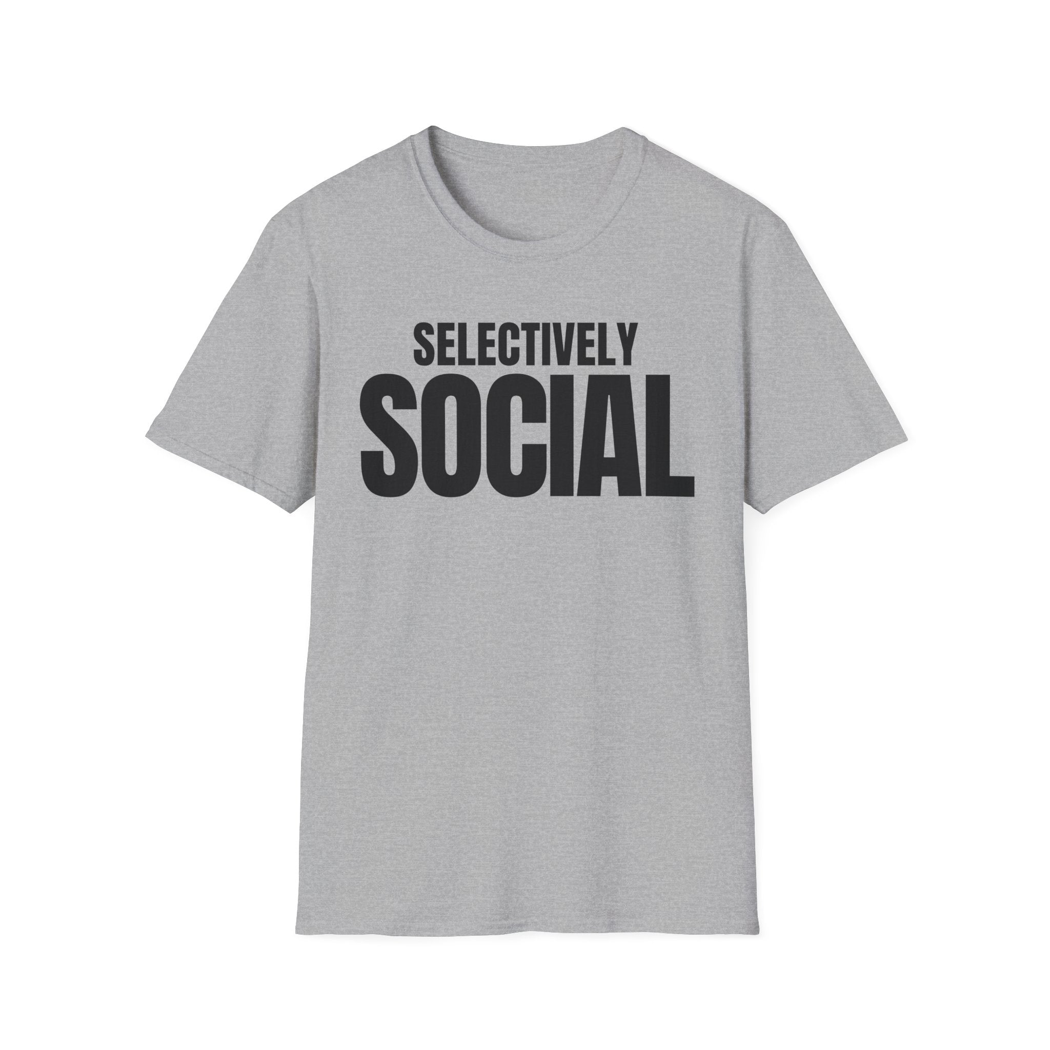 SELECTIVELY SOCIAL T-SHIRT