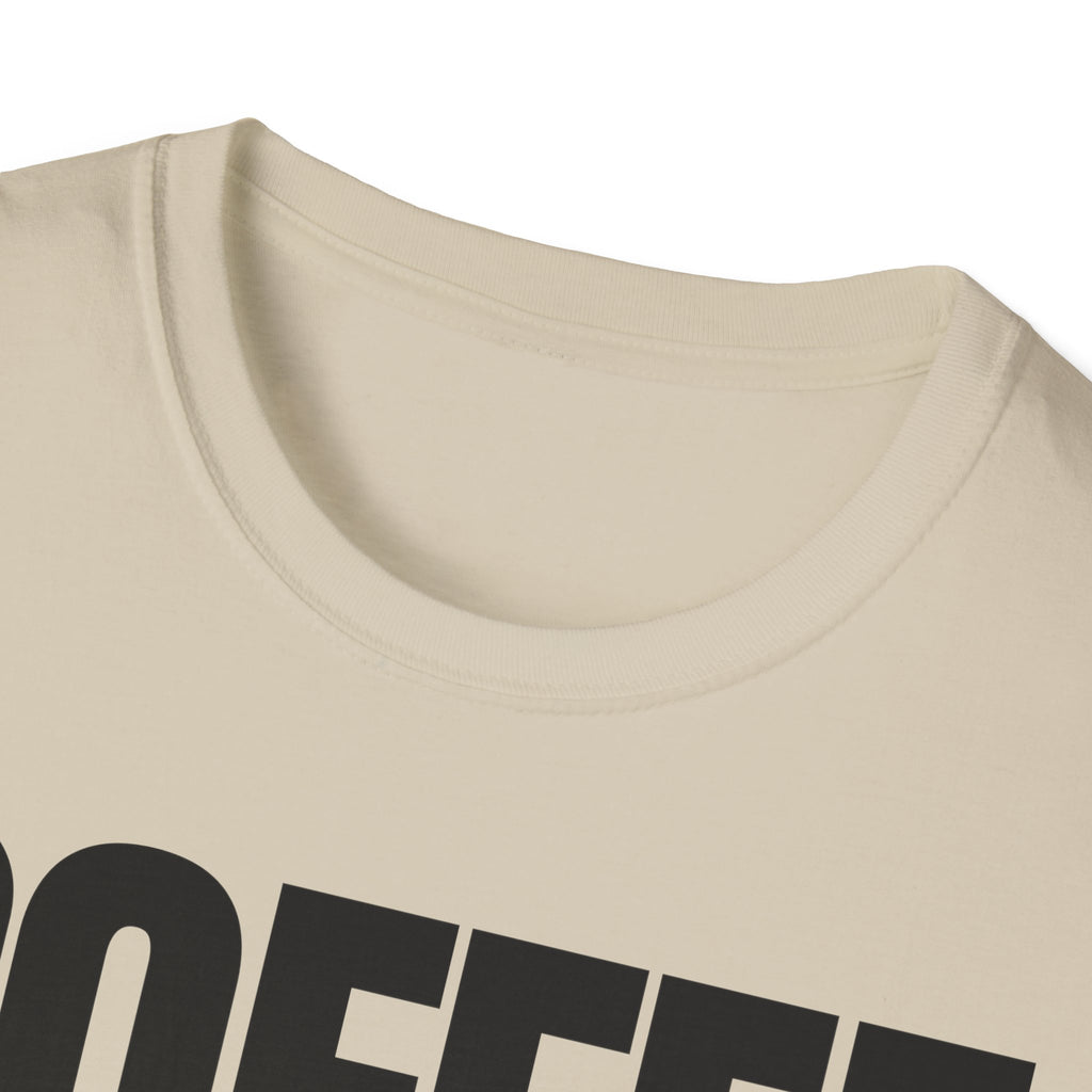 COFFE FIRST DON'T TALK T-SHIRT