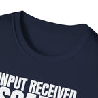 INPUT RECIVED DISCARDED T-SHIRT