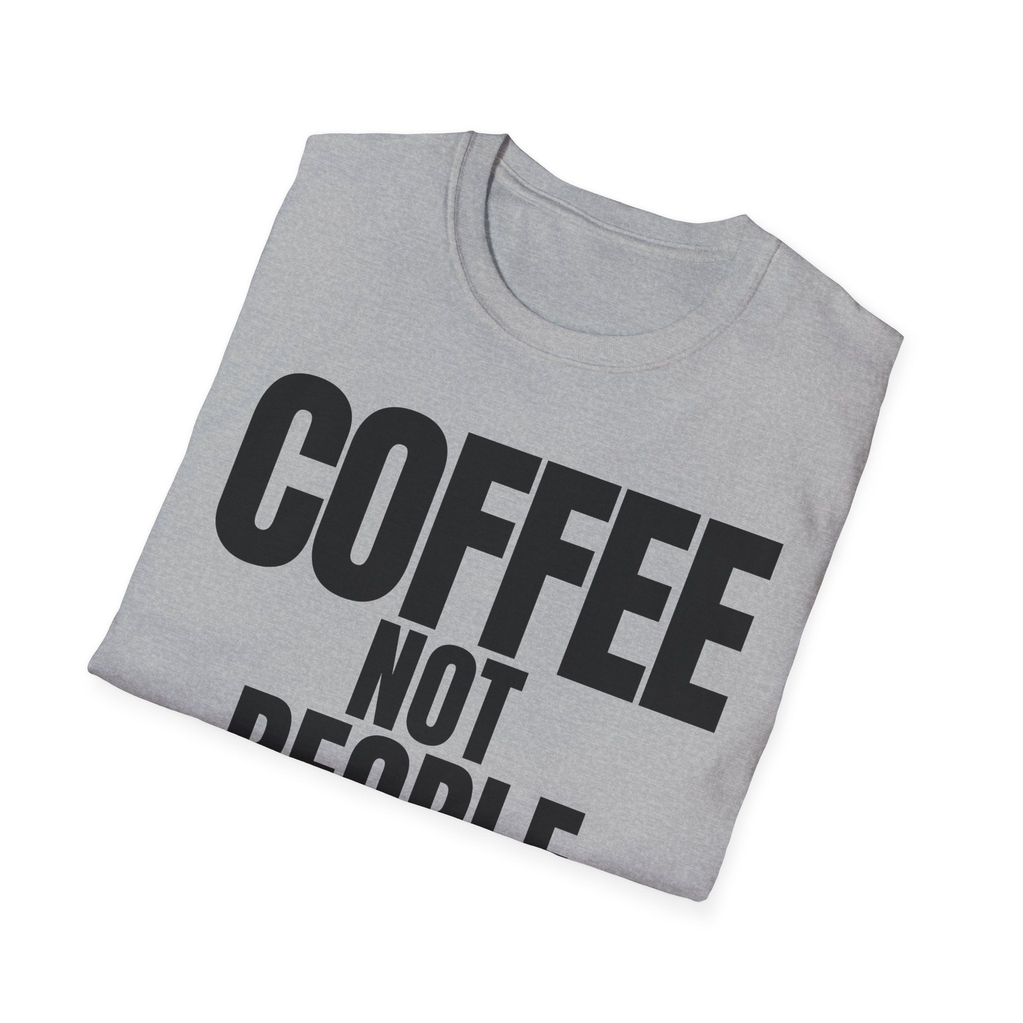 COFFEE NOT PEOPLE T-SHIRT