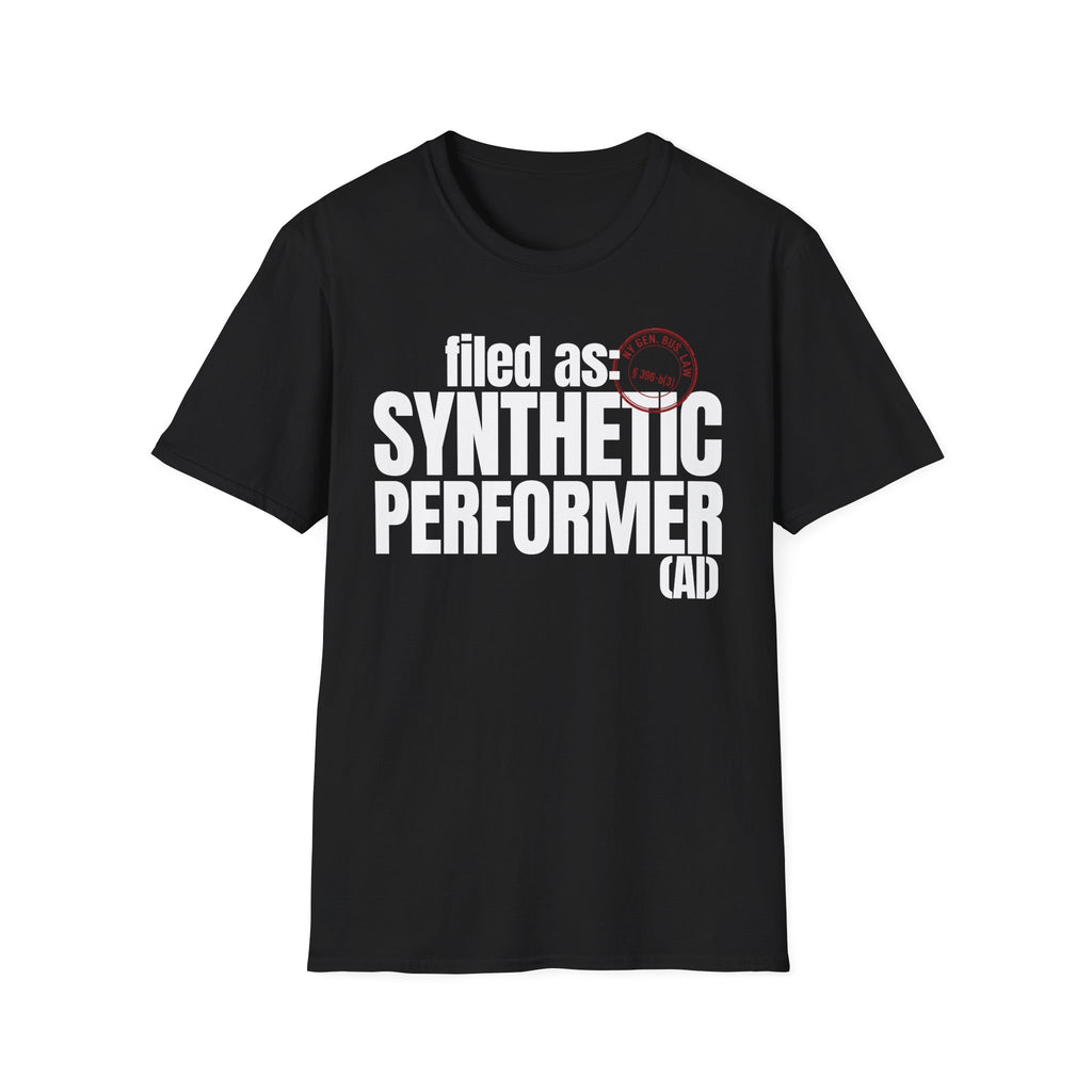 filed as: SYNTHETIC PERFORMER (AI) (with stamp)