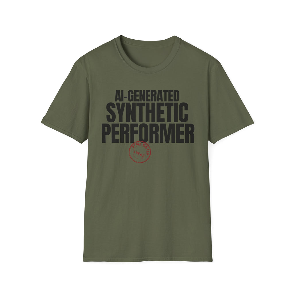AI-GENERATED SYNTHETIC PERFORMER (with stamp)