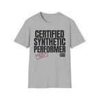 CERTIFIED SYNTHETIC PERFORMER (AI) (with stamp)