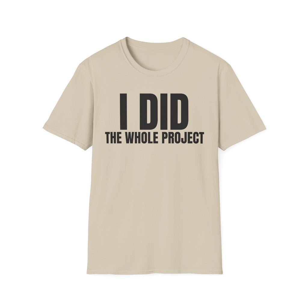 I DID THE WHOLE PROJECT