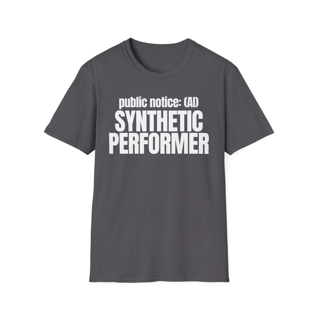 public notice:(AI) SYNTHETIC PERFORMER