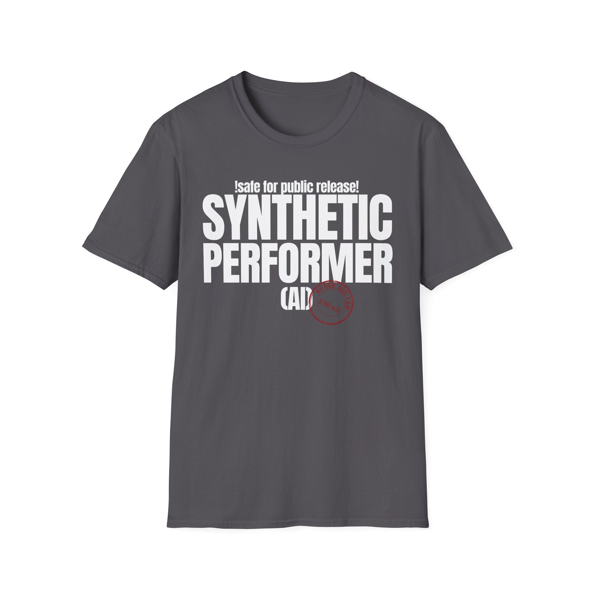 !safe for public release! SYNTHETIC PERFORMER (AI) (with stamp)
