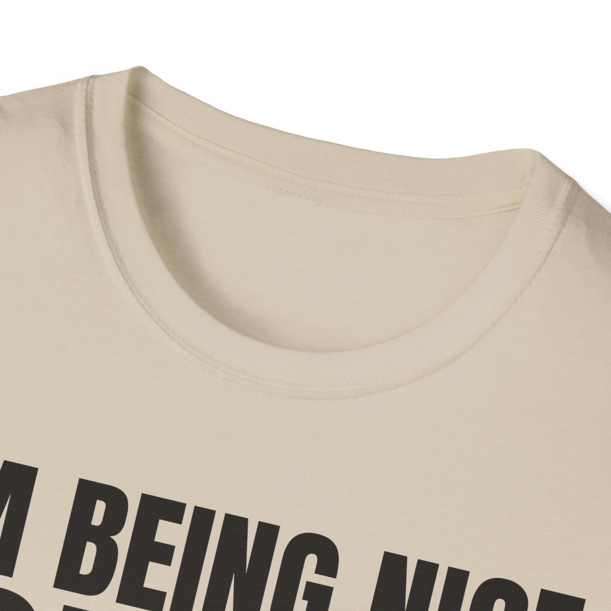 I'M BEING NICE FOR NOW 2 T-SHIRT