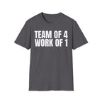 TEAM OF 4 WORK OF 1
