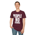PEOPLE NO THANKS T-SHIRT