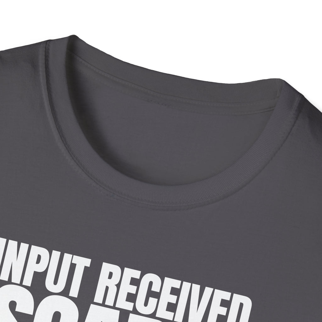 INPUT RECIVED DISCARDED T-SHIRT