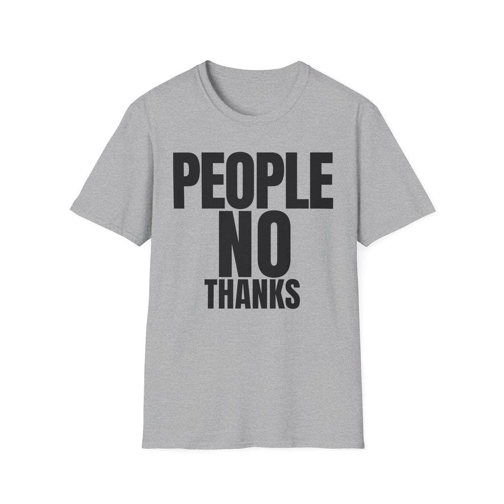 PEOPLE NO THANKS T-SHIRT