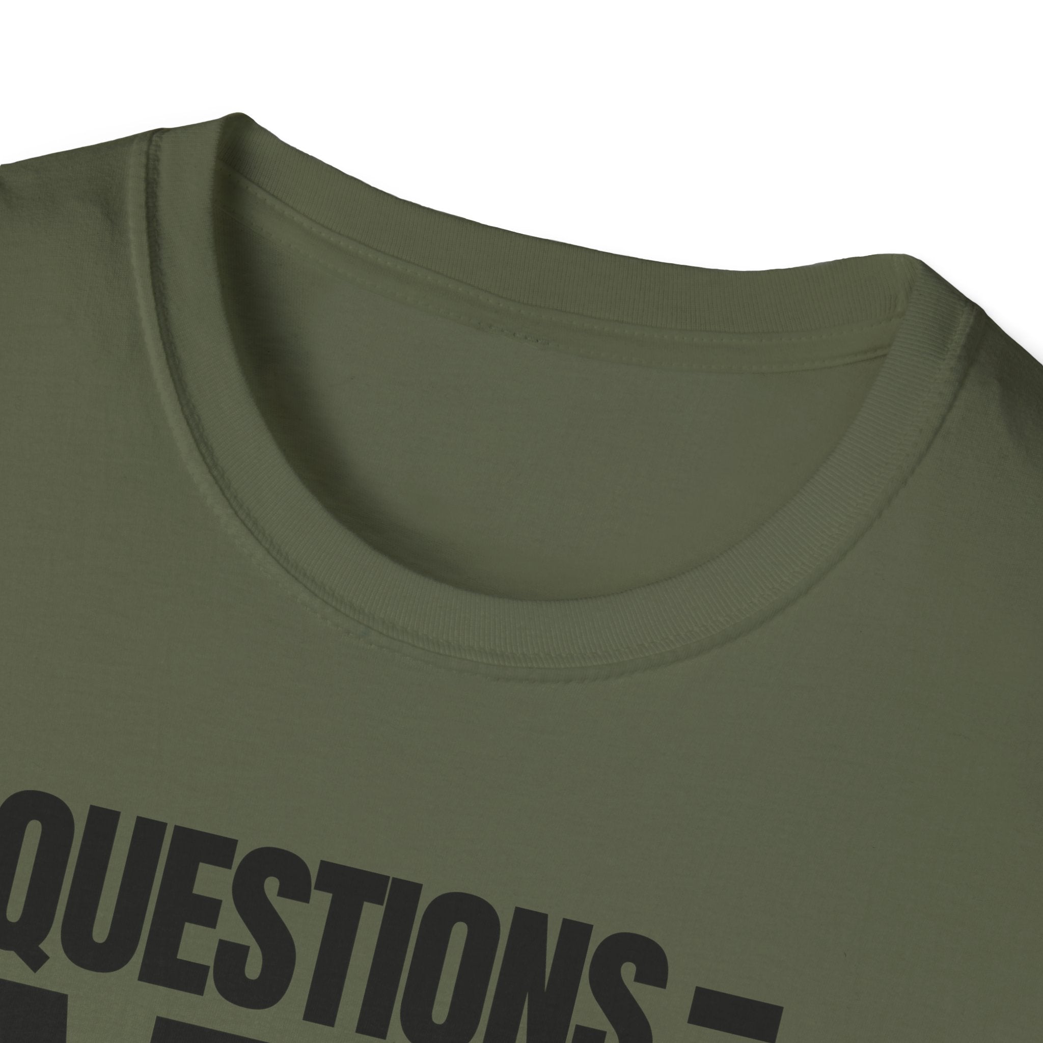 QUESTIONS = NO T-SHIRT