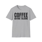 COFFEE BEFORE TALKING